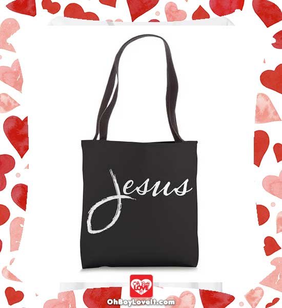 Oh Boy love It Merch Christian Jesus Gifts, Jesus fish Tote Bag