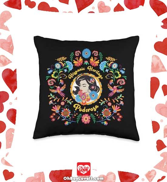 Oh Boy Love It Hispanic Heritage Month Pillow