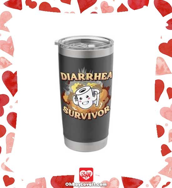 Oh Boy Love It Poop Shirts and Gifts Diarrhea Survivor Tumbler