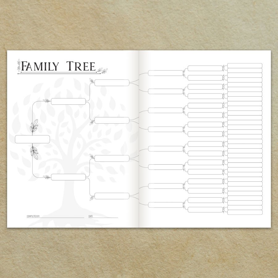 Oh Boy Love It Family Tree Genealogy Books - Many cover Variations Highly Rated!