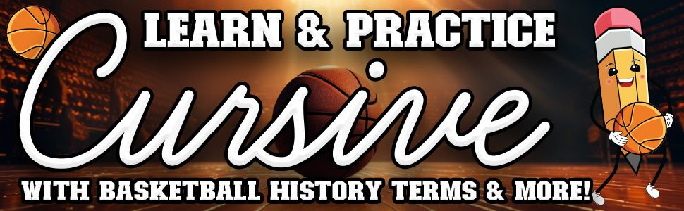 Oh Boy Love It - Learn and Practice. Handwriting Cursive | Basketball