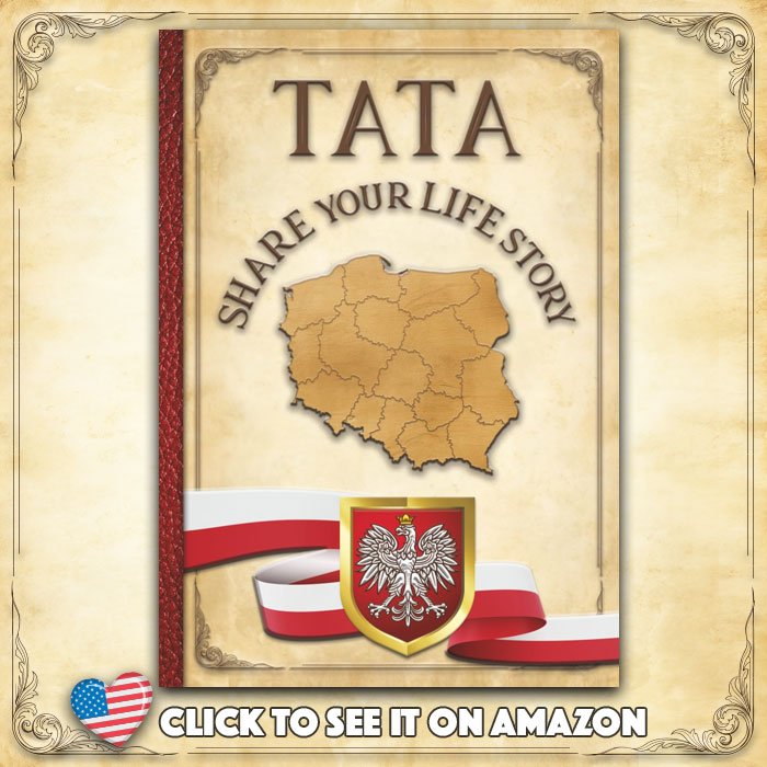 Oh Boy Love It Books, Share your Life Story Poland Collection. Family Life Story - Tata