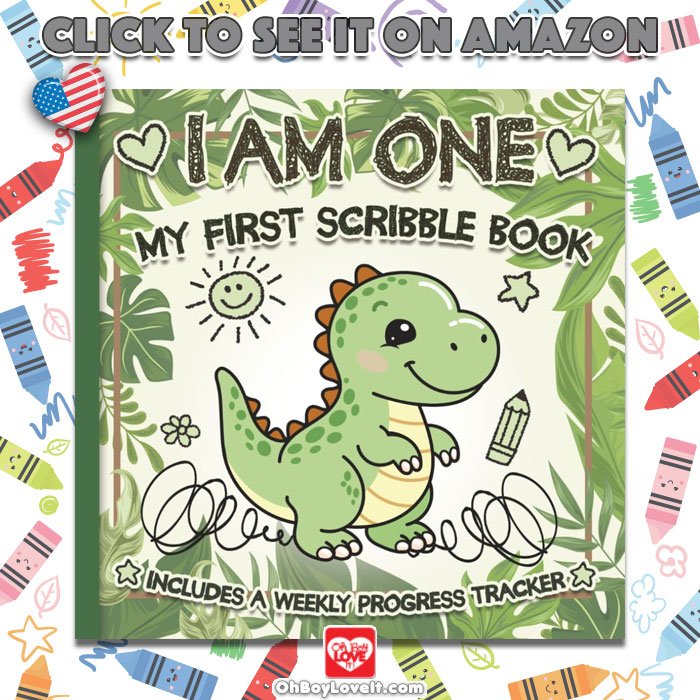 Oh Boy Love It Books | Scribble Books Baby and toddler, Dino Lover, Dinosaurs