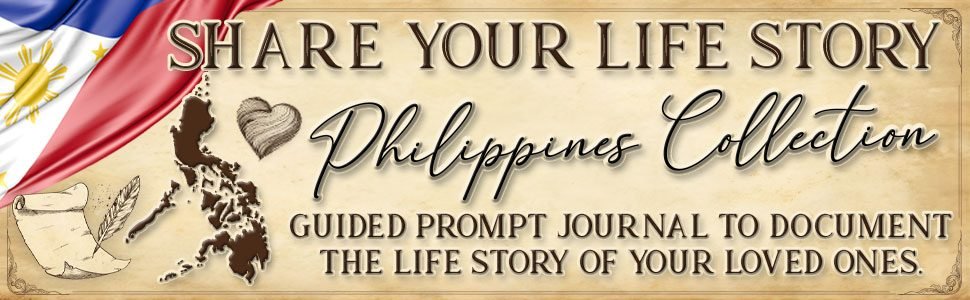 Oh Boy Love It Books, Share your Life Story Philippines Collection. Family Life Story - Filippino Lola, lolo, nanay, tatay, ninang, ninong, tita, tito