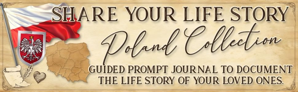 Oh Boy Love It Books, Share your Life Story Poland Collection. Family Life Story - Polish Babcia, Dziadek, Mama, Tata, Ciocia, Wujek