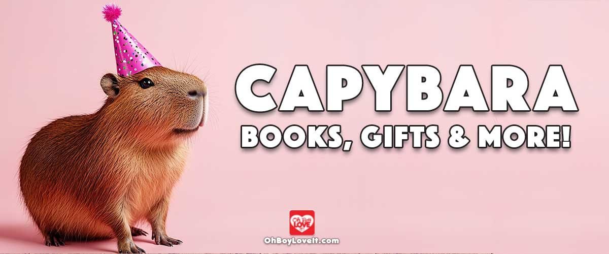 Oh Boy Love It Capybaras Book, Shirts, Gifts and more