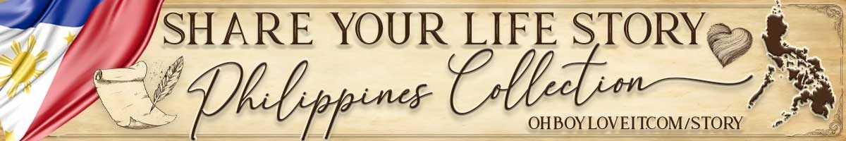 Oh Boy Love It Books, Share your Life Story Philippines Collection. Family Life Story